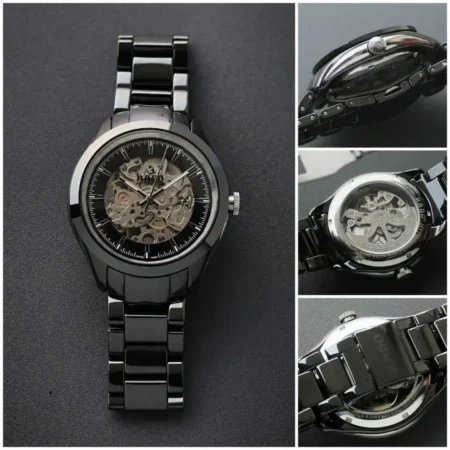 Rado Ritik Open Heart Black – Premium 7AA Replica in Mumbai at Borzia