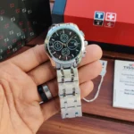 Tissot 1853 Silver & Black Premium 7AAA First Copy Watch