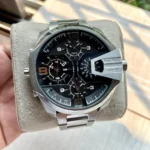 Diesel Uber Chief DZ-7376 Silver Dial Watch Premium 7AA Quality