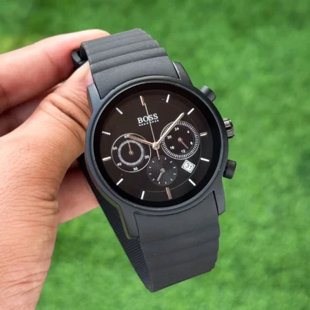 Hugo Boss Black Chronograph Premium 7A First Copy Replica