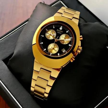 Rado Diastar Gold Chronograph Watch 7AAA First Copy