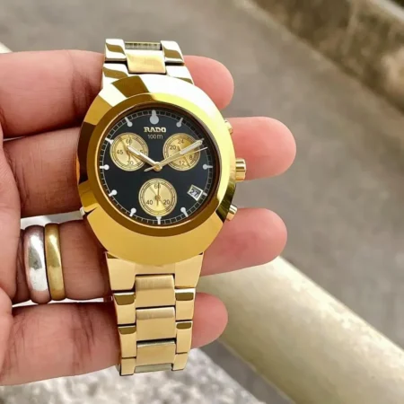 Rado Diastar Gold Chronograph Watch 7AAA First Copy