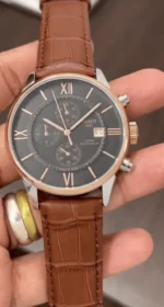 Tissot Chronograph Leather Strap First Copy Watch 7AAA Quality