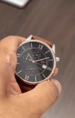 Tissot Chronograph Leather Strap First Copy Watch 7AAA Quality