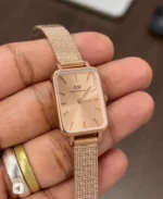 Daniel Wellington Quadro Rose Gold Mesh First Copy Watch 7AAA Quality