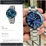 Oris Aquis Blue Dial Stainless Steel Watch 7AA First Copy
