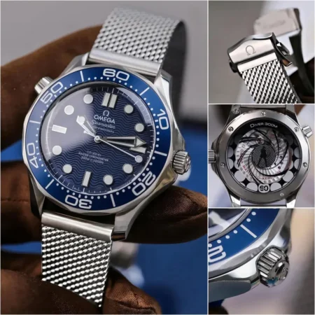 Omega Seamaster Diver 300M James Bond 60th Anniversary Watch 7AAA First Copy