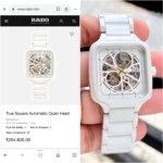 Rado True Square Ceramic Automatic Watch 7AAA First Copy