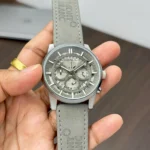 Montblanc Matte Grey Chronograph Watch for Men 7AA Premium Collection