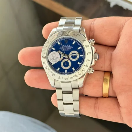 Rolex Cosmograph Daytona Platinum Blue Dial First Copy Watch in India
