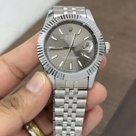 Black Stainless Steel Rolex Daytona Oyster Perpetual First Copy Watch 7AAA Premium