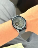 Armani Exchange Automatic Skeleton Black Dial