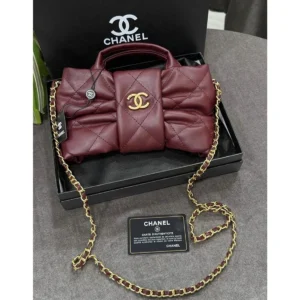 Luxury Chanel Lambskin Bag Quilted Mini Bow With Box For Women