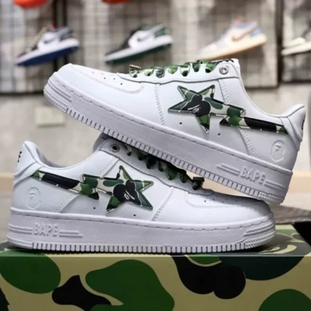 A Bathing Ape Bape Sta Shoes For Men