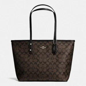 Premium Coach City Hutton Tote Bag With Box For Women