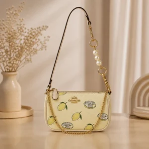 Premium Coach Nolita Bag Lemon Apricot For Women