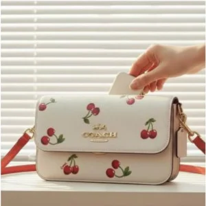 Premium Coach Shoulder Bag With Og Box For Women