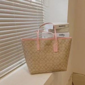 Premium Coach Hutton Tote Bag With Box For Women