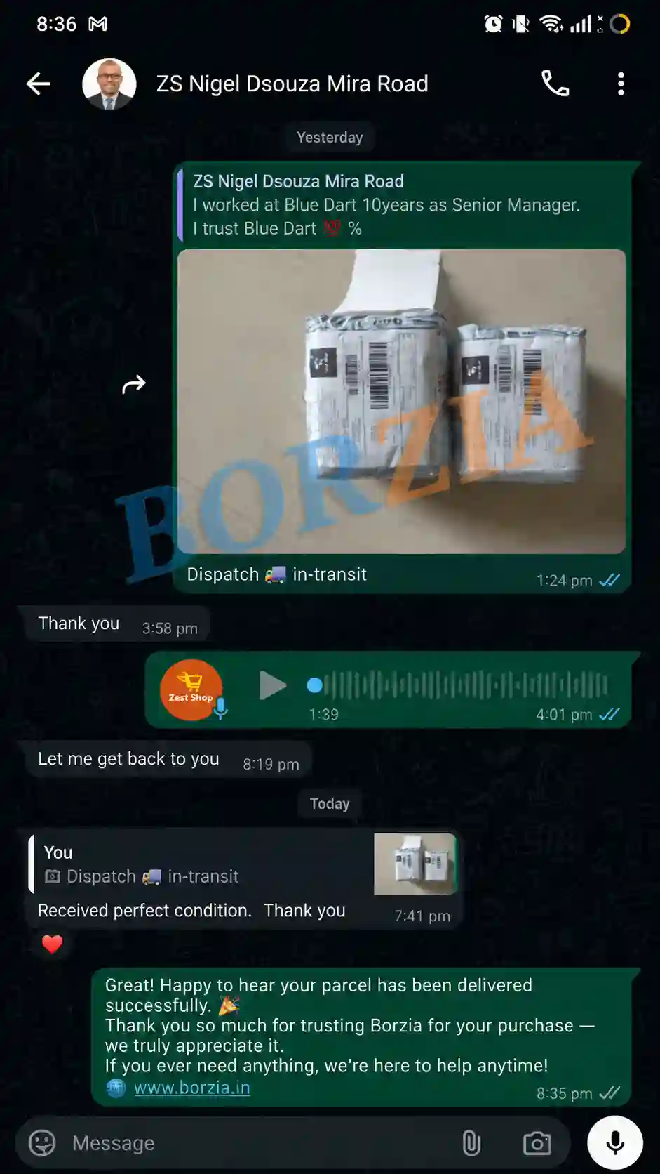 Customer Feedback